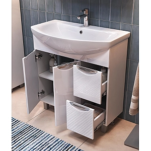 Тумба Vigo Callao 800-2-2 + умывальник Балтика 80. Изображение - 3