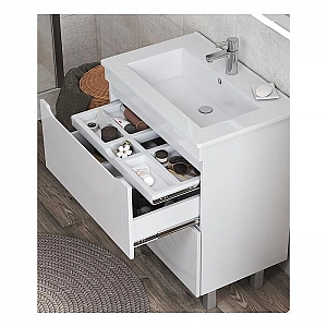 Тумба Vigo Grani 750-0-2 2 ящика + умывальник Kirovit Оскар 75. Изображение - 2