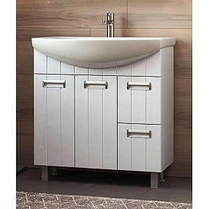 Тумба Vigo Diana 800-2-2 + умывальник Santek Балтика 80. Изображение - 1