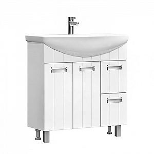 Тумба Vigo Diana 800-2-2 + умывальник Santek Балтика 80