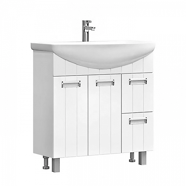 Тумба Vigo Diana 800-2-2 + умывальник Santek Балтика 80