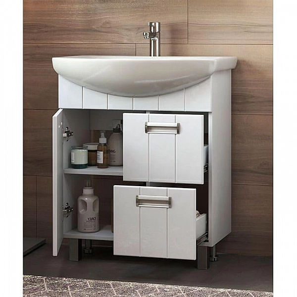 Тумба Vigo Diana 700-1-2 + умывальник Santek Балтика 70