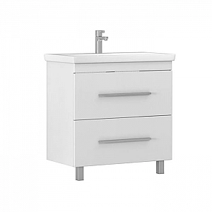 Тумба Vigo Land 800-0-2 + умывальник Cersanit Como 80