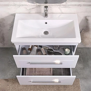 Тумба Vigo Land 800-0-2 + умывальник Cersanit Como 80. Изображение - 2