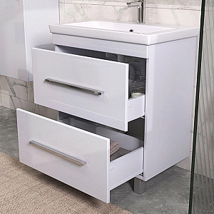 Тумба Vigo Land 700-0-2 + умывальник Cersanit Como 70. Изображение - 2