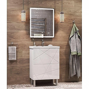 Тумба Vigo Geometry 500-0-2 + умывальник Kirovit Фостер 50. Изображение - 4