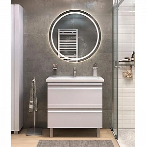 Тумба Vigo Holly 800-0-2 напольная + умывальник Kirovit Фостер 80. Изображение - 1