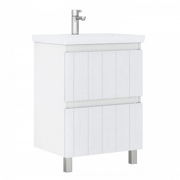 Тумба Vigo Finlay 600-0-2 + умывальник Cersanit Como 60