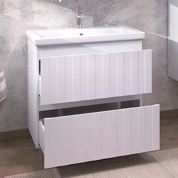 Тумба Vigo Finlay 800-0-2 + умывальник Cersanit Como 80