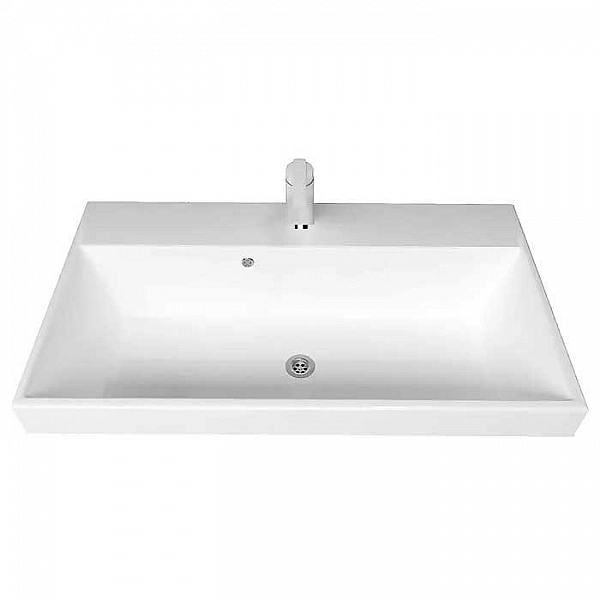 Тумба Axus Джой 60 цемент + умывальник Marko Слим 60