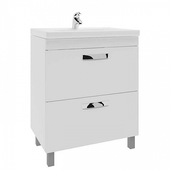 Тумба Vigo Plaza 700-0-2 + умывальник Kirovit Фостер 70