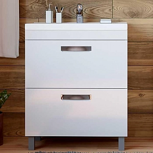 Тумба Vigo Plaza 700-0-2 + умывальник Kirovit Фостер 70. Изображение - 2