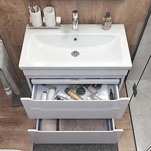 Тумба Vigo Grani 800-0-2 + умывальник Cersanit Como 80. Изображение - 3