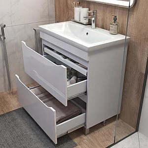 Тумба Vigo Grani 800-0-2 + умывальник Cersanit Como 80. Изображение - 5