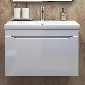 Тумба Vigo Grani 800-0-1 подвесная + умывальник Cersanit Como 80. Изображение - 3