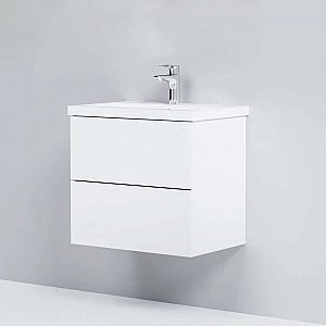 Тумба AM.PM Gem M90FHX06022WG навесная + умывальник M90WCC0602WG. Изображение - 1