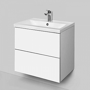 Тумба AM.PM Gem M90FHX07522WG навесная + умывальник M90WCC0752WG. Изображение - 1