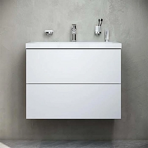 Тумба AM.PM Gem M90FHX07522WG навесная + умывальник M90WCC0752WG. Изображение - 2