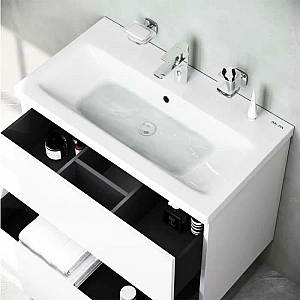 Тумба AM.PM Gem M90FHX07522WG навесная + умывальник M90WCC0752WG. Изображение - 5