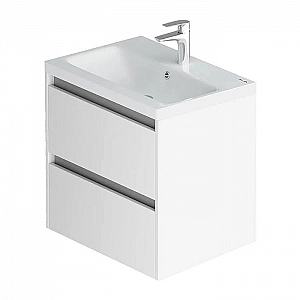 Тумба с умывальником AM.PM Pulse M91-FHX0602-WCC0602WG подвесная