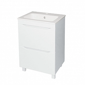 Тумба с умывальником Бел-Гаммари Гамма 22оФ8/2-У50 Практико-44050 с выдвижными ящиками