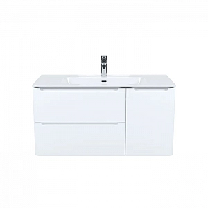 Тумба с умывальником Iddis Edifice EDI10W1i95K подвесная 100 см белая. Изображение - 1