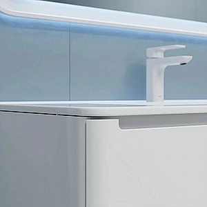 Тумба с умывальником Iddis Edifice EDI10W1i95K подвесная 100 см белая. Изображение - 7