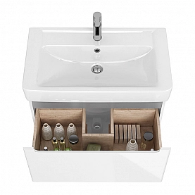 Тумба Lemark Buno Mini 80 LM05BM80T + умывальник Dreja Q 80 192185. Изображение - 2
