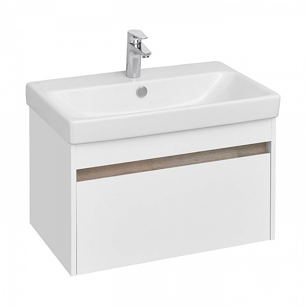 Тумба Акватон Марти 70 1A267501MY010 + умывальник Santek Адриана 70 1WH501628