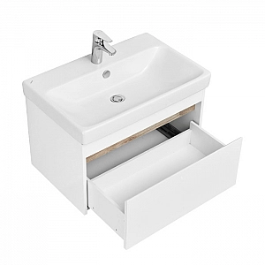 Тумба Акватон Марти 70 1A267501MY010 + умывальник Santek Адриана 70 1WH501628. Изображение - 2