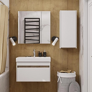 Тумба Акватон Марти 70 1A267501MY010 + умывальник Santek Адриана 70 1WH501628. Изображение - 5