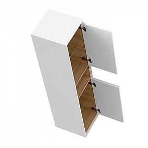 УЦЕНКА Шкаф-пенал Cersanit Louna SP-SL-LOU/Wh подвесной. Изображение - 5