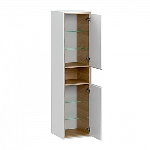 УЦЕНКА Шкаф-пенал Cersanit Louna SP-SL-LOU/Wh подвесной. Изображение - 7