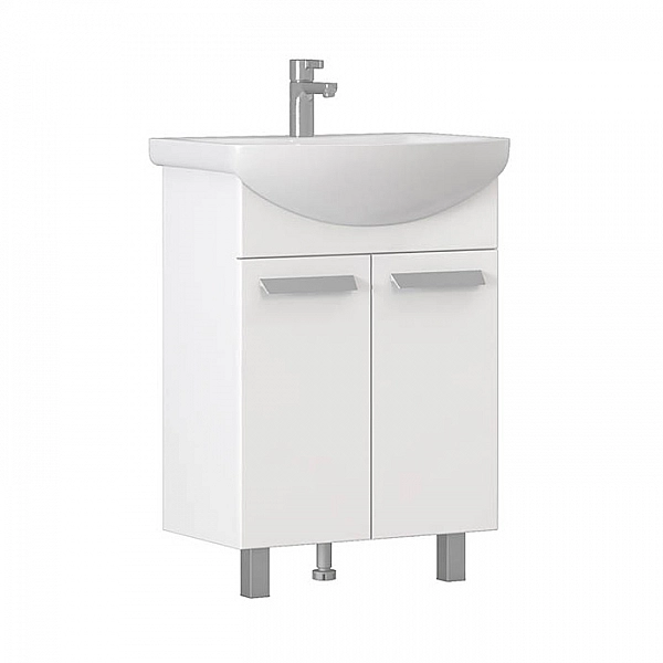 Тумба Vigo Hoska 600-2-0 + умывальник Santek Балтика 60