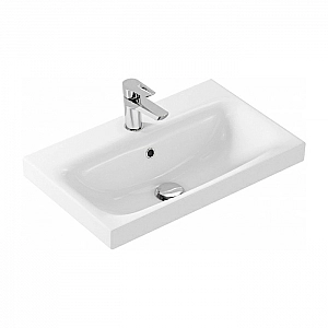 Тумба Cersanit Moduo SB-SZ-MOD-MO60/Wh + умывальник Cersanit Moduo 60. Изображение - 1