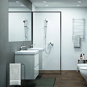 Тумба Cersanit Moduo SB-SZ-MOD-MO60/Wh + умывальник Cersanit Moduo 60. Изображение - 2