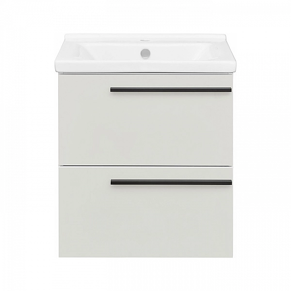 Тумба с умывальником Акватон Амели 60 1A2627K0AE7A0 дымка