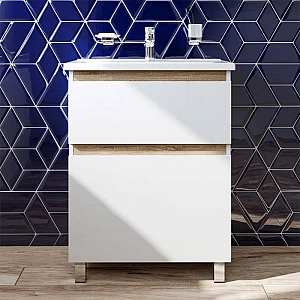 Тумба AM.PM X-Joy M85AFSX0652WG белый, дерево светлое + умывальник AM.PM X-Joy M85AWCC0652WG64. Изображение - 5