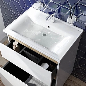 Тумба AM.PM X-Joy M85AFSX0652WG белый, дерево светлое + умывальник AM.PM X-Joy M85AWCC0652WG64. Изображение - 6