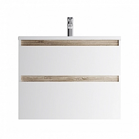 Тумба с умывальником AM.PM X-Joy M85A-FHX0802-WC0802WG подвесная