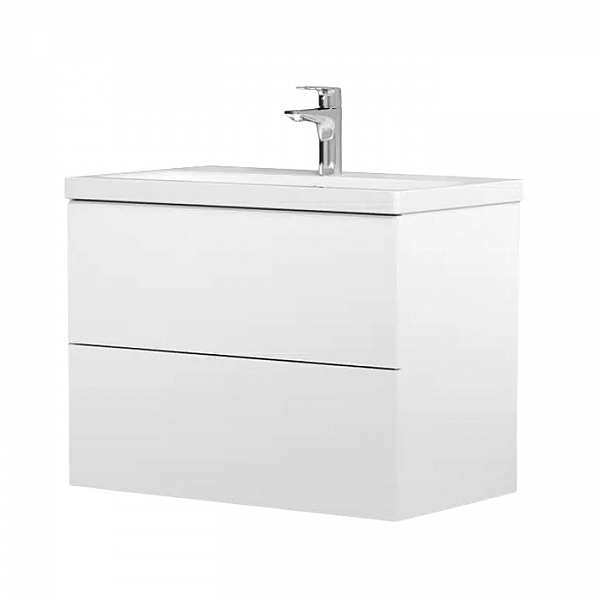 Тумба с умывальником AM.PM Gem M90-FHX0752-WC0752WG подвесная