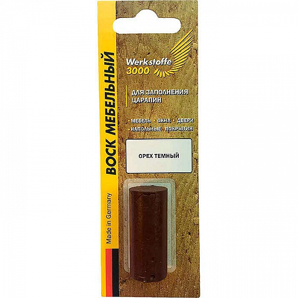 Воск мебельный Werkstoffe 3000 Ко130-111 для заполнения царапин