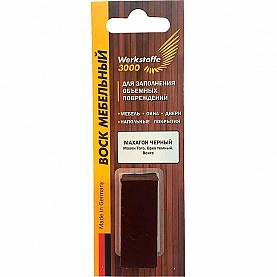 Воск мебельный Werkstoffe 3000 С12-351 для заполнения объемных повреждений