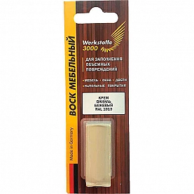 Воск мебельный Werkstoffe 3000 С12-370 для заполнения объемных повреждений