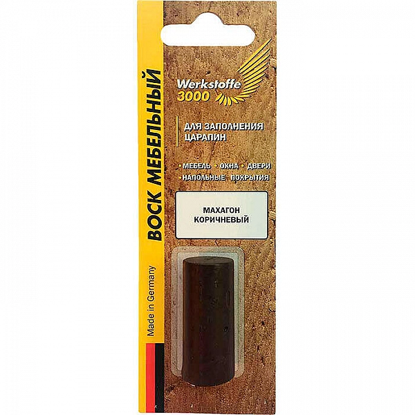 Воск мебельный Werkstoffe 3000 Ко130-163 для заполнения царапин
