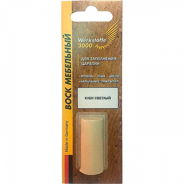 Воск мебельный Werkstoffe 3000 Ко130-176 для заполнения царапин