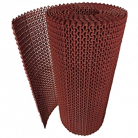 Дорожка Волна 704 1 м коричневая