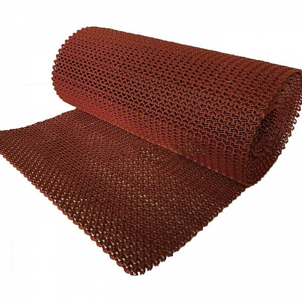 Дорожка Волна 704 1 м коричневая