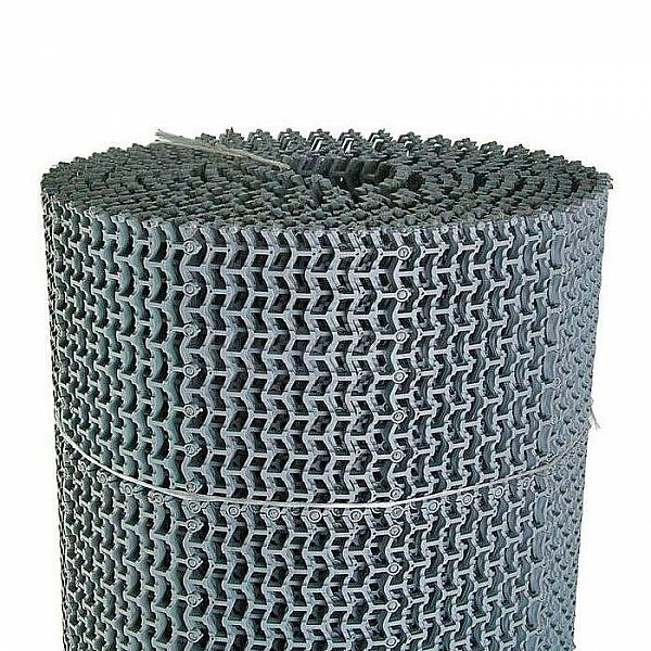 Дорожка Волна 1 м серая