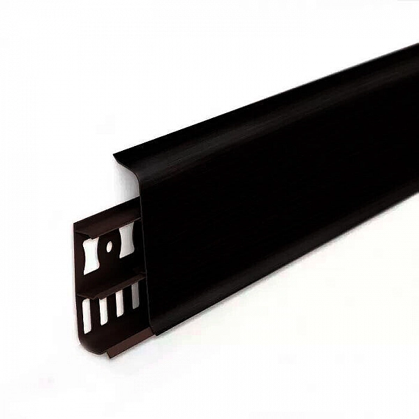 Плинтус напольный Ideal Deconika 007 Черный 2200*85*22 мм